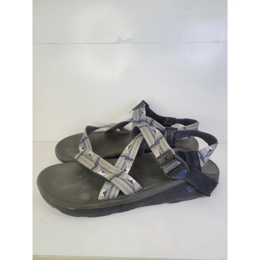 Chaco Mens Z Cloud‎ Sandals Maze Slate Size 12 Mens Outdoors Hiking Straps  Boat